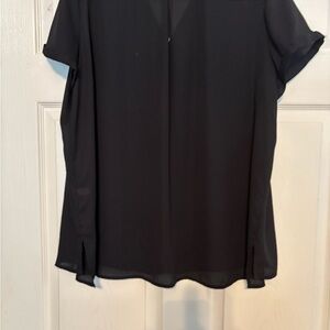 Elegant Black Women's Top